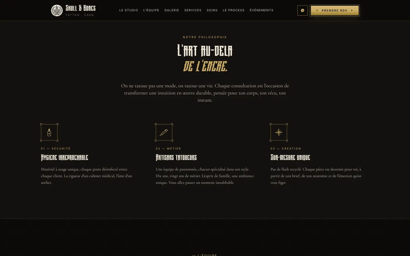 Skull et Bones : l'atelier