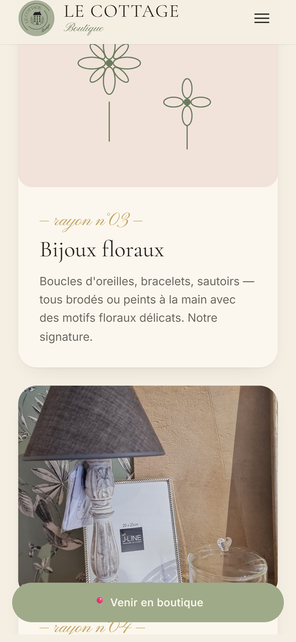 L'univers — Le Cottage mobile