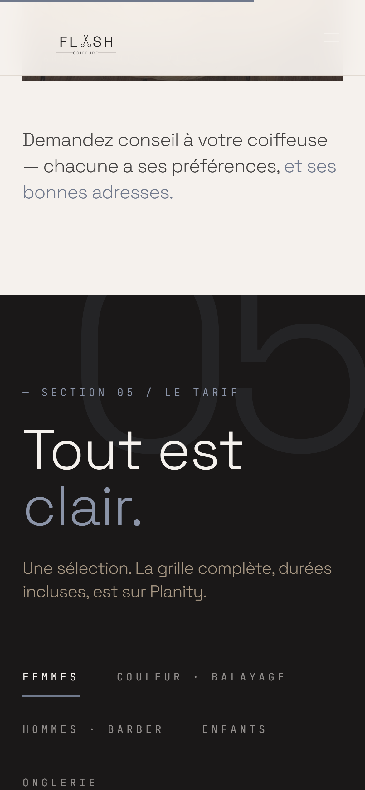 L'équipe — Flash Coiffure mobile