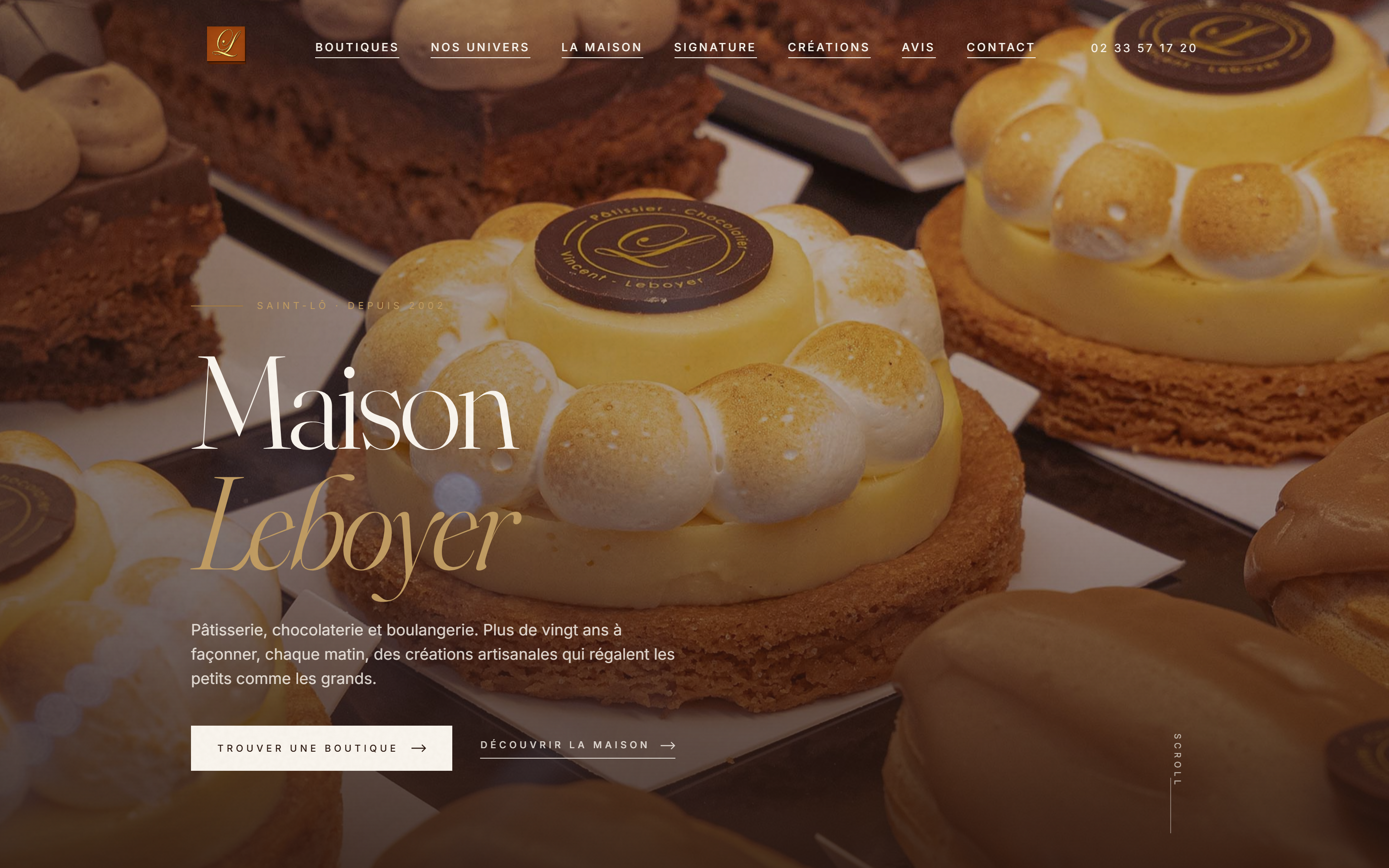Hero du site Maison Leboyer