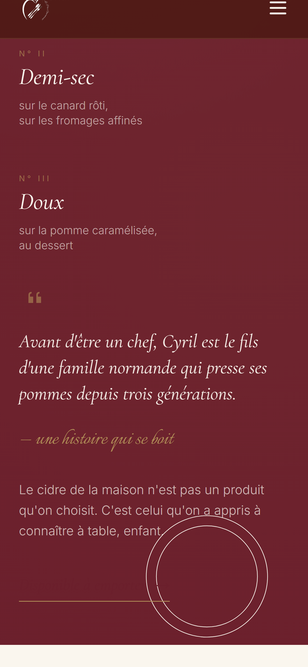 Le terroir — Le Pois Gourmand mobile
