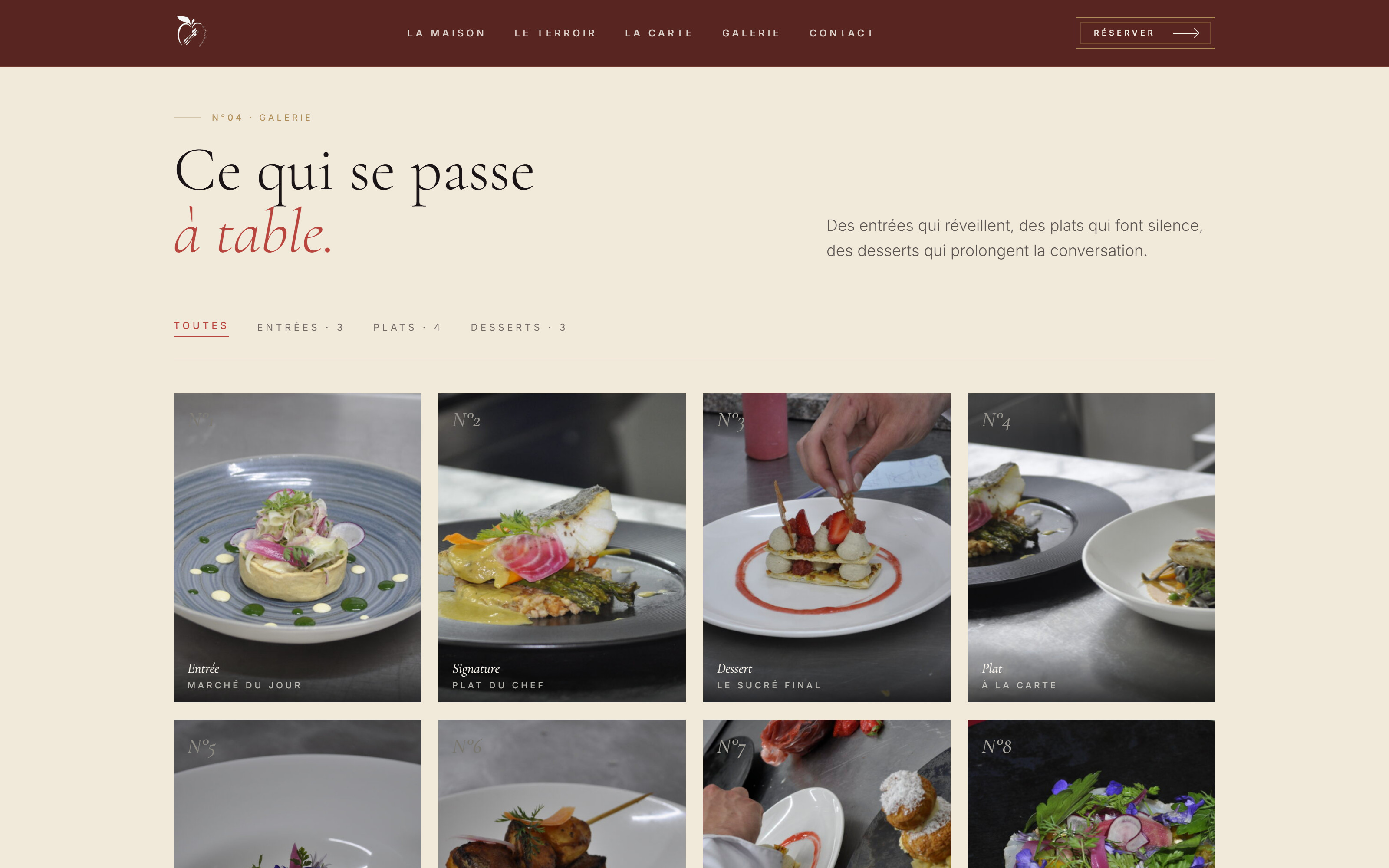 Galerie — Le Pois Gourmand