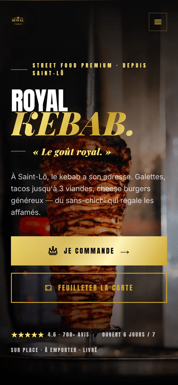 Hero Royal Kebab mobile