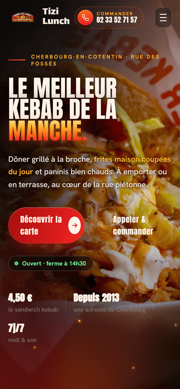 Hero Tizi Lunch mobile
