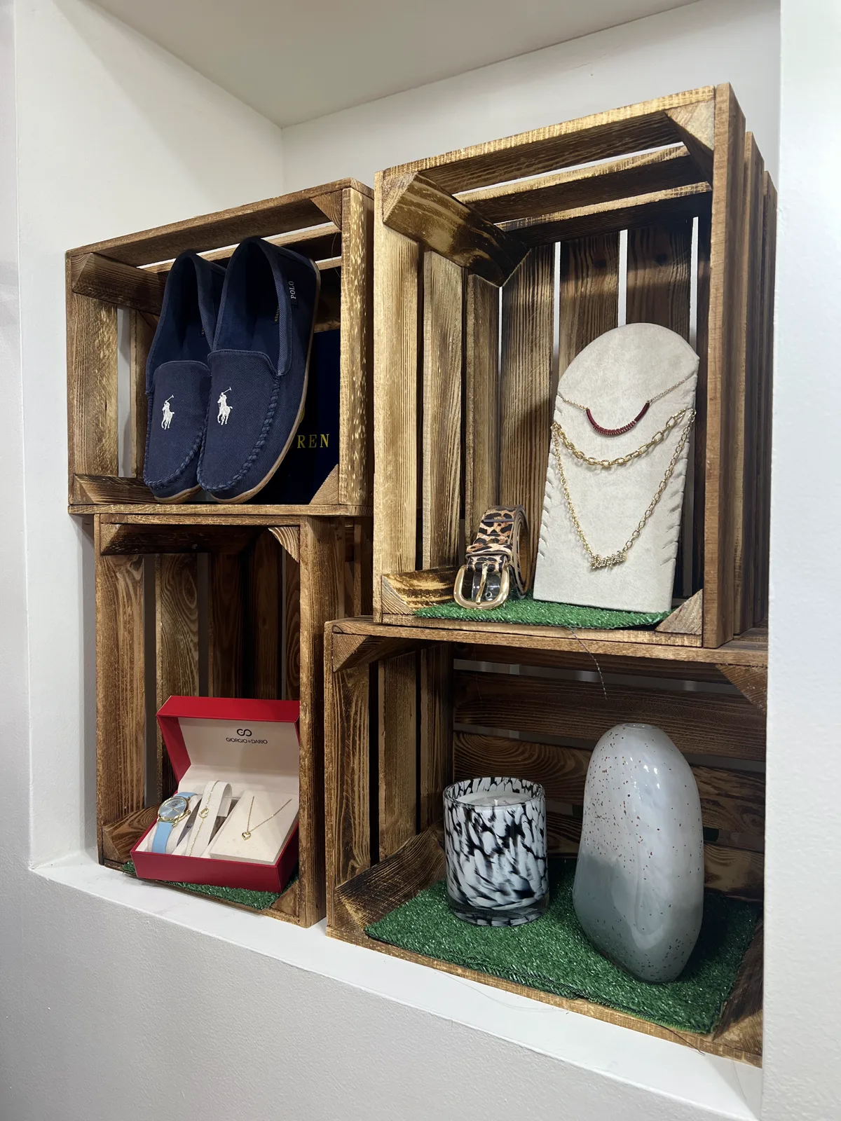 Sélection de bijoux et accessoires au Dressing d'Alma