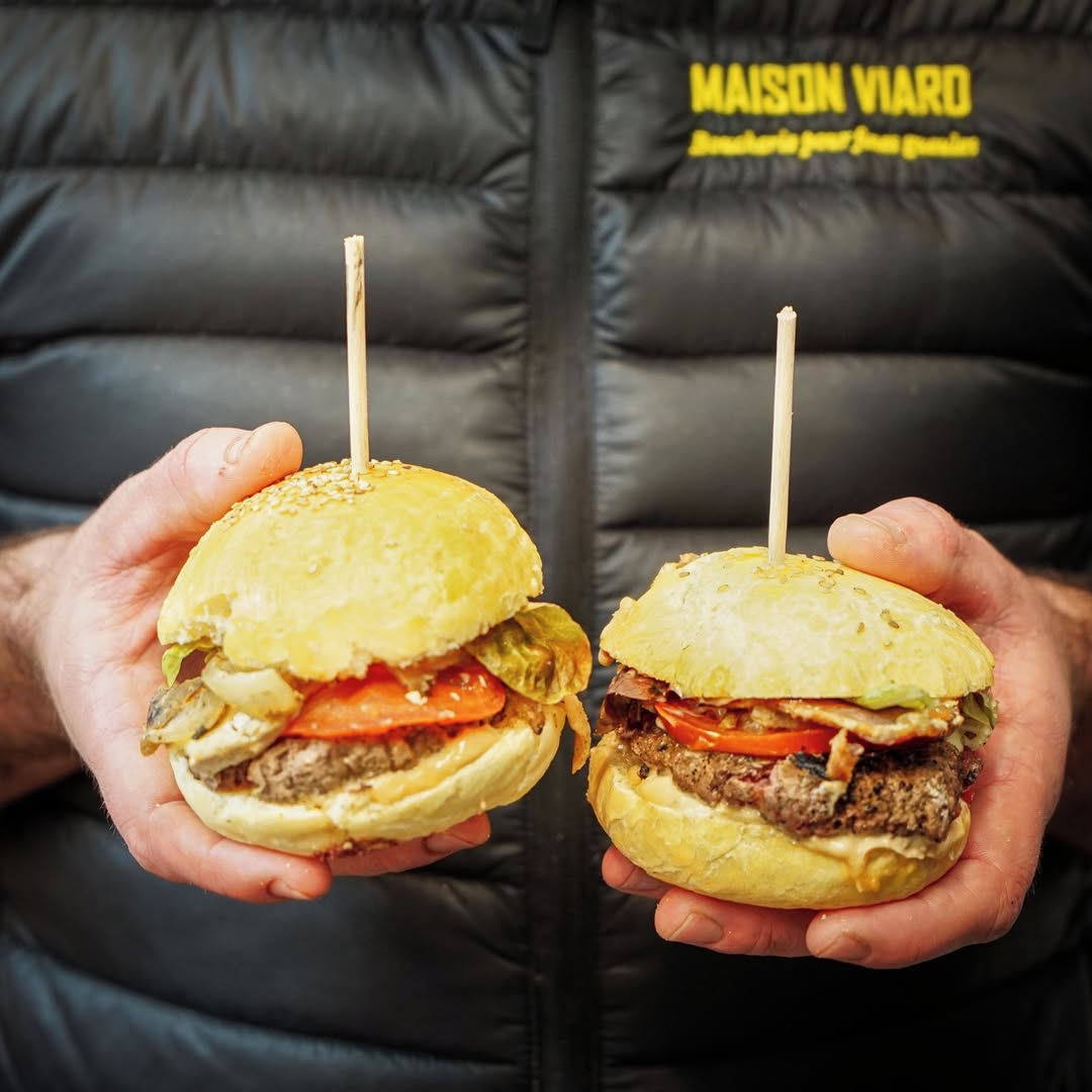 Burgers maison Maison Viard à deux mains