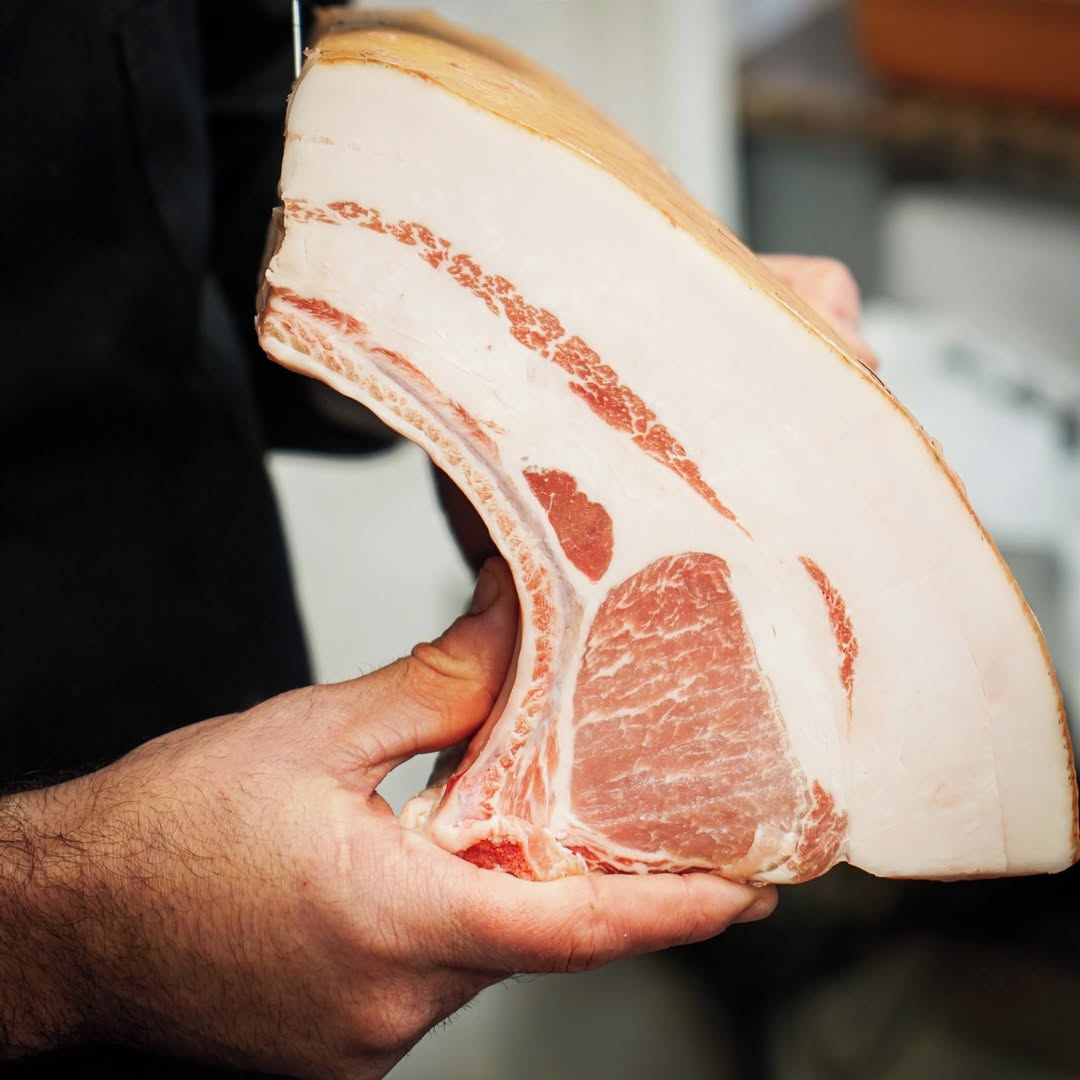 Côte de porc épaisse d'exception